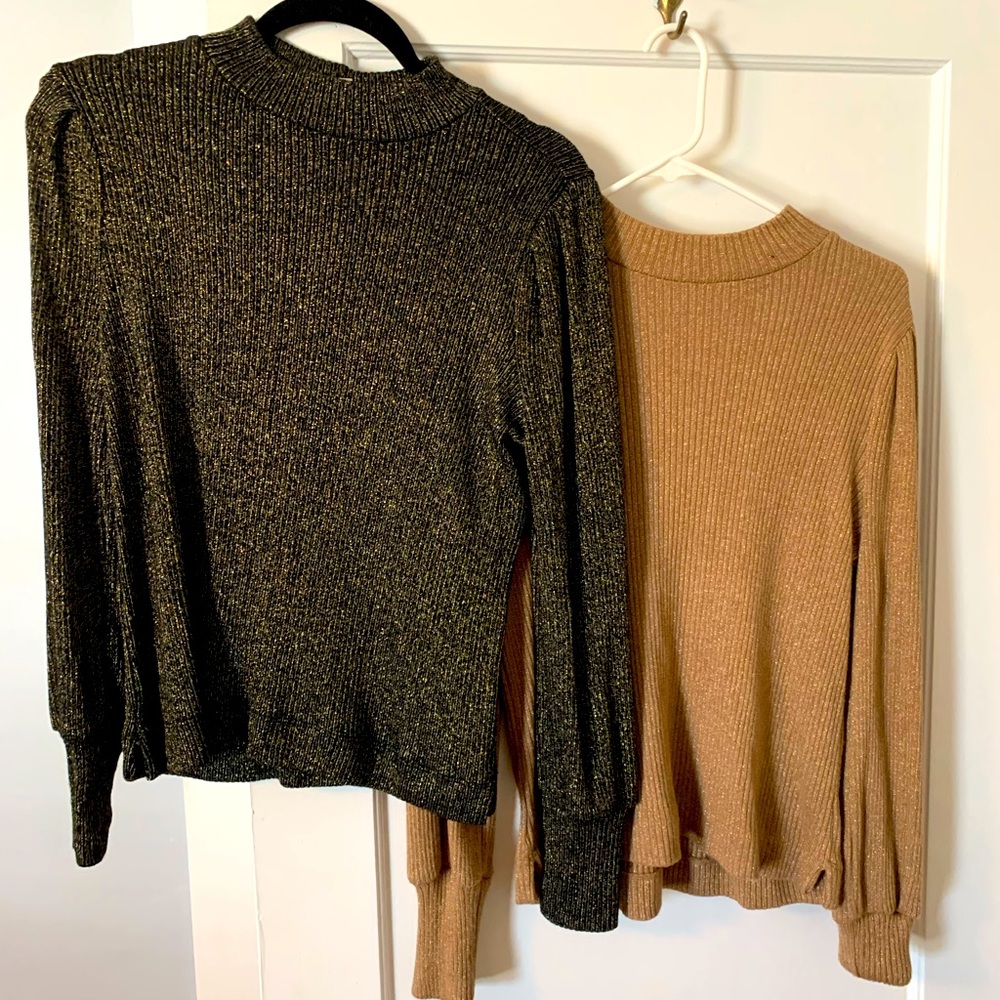 2 Matching LOFT Tops